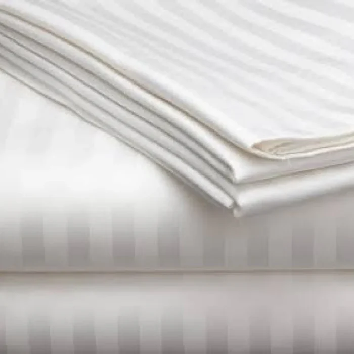 satin stripe bed linen - image 3