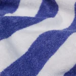 Leisure Pool Towel - Cobalt & White - Image 2